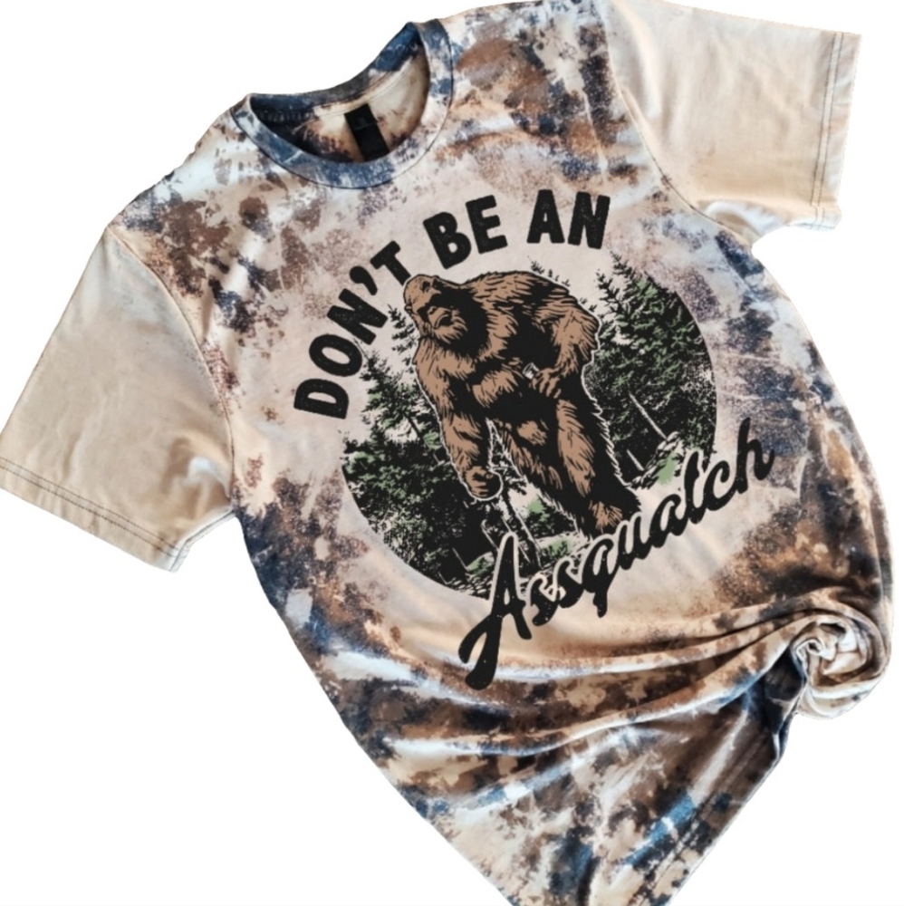 New Sasquatch Custom Bleached Tshirt